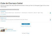 Tablet Screenshot of clubedochurrasco-cedralsp.blogspot.com