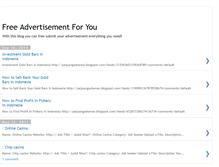 Tablet Screenshot of free-ad4u.blogspot.com