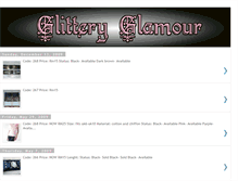 Tablet Screenshot of glitteryglamour.blogspot.com