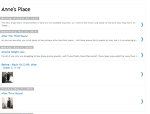 Tablet Screenshot of annesinfoplace.blogspot.com