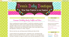 Desktop Screenshot of breasbabyboutique.blogspot.com