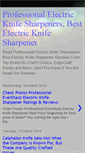 Mobile Screenshot of professionalelectricknifesharpener.blogspot.com