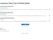 Tablet Screenshot of chickletbooks.blogspot.com