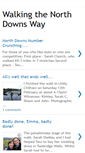 Mobile Screenshot of jenniesnorthdownswaywalk.blogspot.com