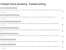 Tablet Screenshot of football-online-gambling.blogspot.com