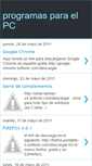 Mobile Screenshot of pcgratisprogramas.blogspot.com