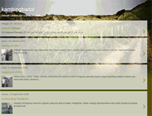 Tablet Screenshot of kambingbadalpc.blogspot.com