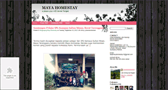 Desktop Screenshot of mayahomestaytrolak.blogspot.com