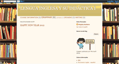 Desktop Screenshot of lenguaydidactica1.blogspot.com
