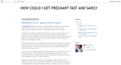 Desktop Screenshot of howcouldigetpregnanteasly.blogspot.com