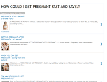 Tablet Screenshot of howcouldigetpregnanteasly.blogspot.com