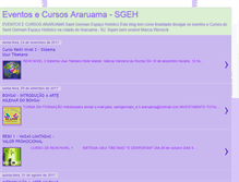 Tablet Screenshot of eventosecursosararuama.blogspot.com