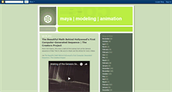 Desktop Screenshot of maya-uic.blogspot.com