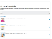 Tablet Screenshot of emma-watson-fake.blogspot.com