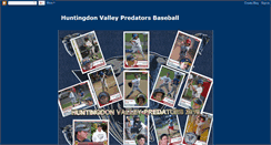 Desktop Screenshot of huntingdonvalleypredatorsbaseball.blogspot.com