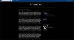 Desktop Screenshot of barrerareal.blogspot.com