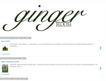 Tablet Screenshot of gingerbloom-y.blogspot.com