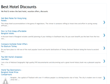Tablet Screenshot of besthoteldiscounts.blogspot.com