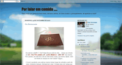 Desktop Screenshot of porfalaremcomida.blogspot.com