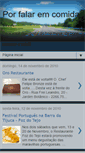 Mobile Screenshot of porfalaremcomida.blogspot.com