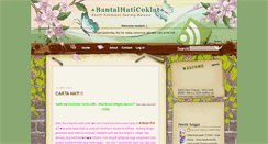 Desktop Screenshot of bantalhaticoklat.blogspot.com