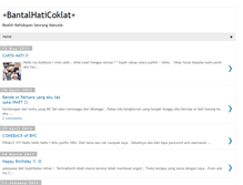 Tablet Screenshot of bantalhaticoklat.blogspot.com