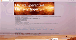 Desktop Screenshot of flacarasperantei.blogspot.com