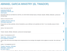 Tablet Screenshot of abimaelgarciaministry.blogspot.com