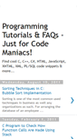 Mobile Screenshot of code-maniac.blogspot.com