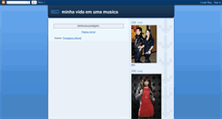 Desktop Screenshot of minhavidaemumamusica.blogspot.com
