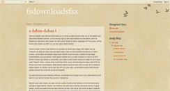 Desktop Screenshot of fsdownloadsfsx.blogspot.com