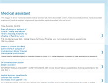 Tablet Screenshot of medical-assistant-fryit.blogspot.com