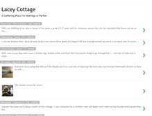 Tablet Screenshot of laceycottage.blogspot.com