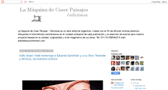 Desktop Screenshot of lamaquinadecoserpaisajes.blogspot.com