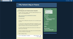 Desktop Screenshot of fiftyfathoms.blogspot.com