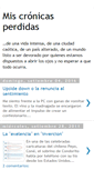 Mobile Screenshot of lasperdidas.blogspot.com