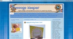 Desktop Screenshot of messagekeeper.blogspot.com