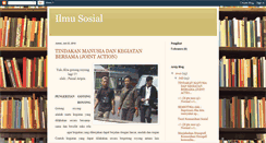Desktop Screenshot of kuliahsosial.blogspot.com