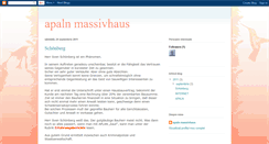 Desktop Screenshot of apaln-massivhaus.blogspot.com
