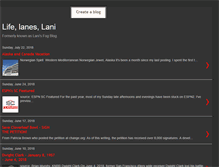 Tablet Screenshot of lanifogblog.blogspot.com