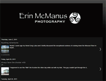 Tablet Screenshot of erinmcmanusphotography.blogspot.com