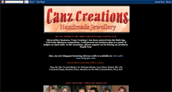 Desktop Screenshot of canzcreations.blogspot.com