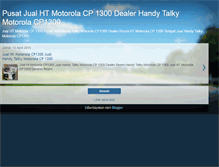 Tablet Screenshot of jualmotorolacp1300.blogspot.com