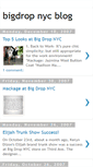 Mobile Screenshot of bigdropnycblog.blogspot.com