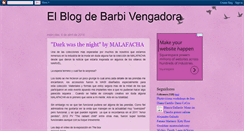 Desktop Screenshot of elblogdebarbivengadora.blogspot.com