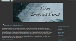 Desktop Screenshot of filmimpressions.blogspot.com