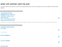 Tablet Screenshot of amoremensinarcomtiasuzi.blogspot.com