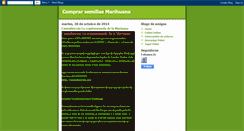 Desktop Screenshot of comprarsemillasmarihuana.blogspot.com