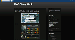 Desktop Screenshot of matcheaphack.blogspot.com