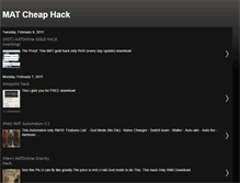 Tablet Screenshot of matcheaphack.blogspot.com